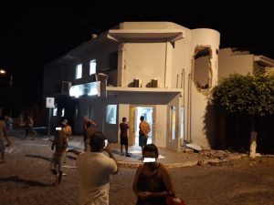 explosão andorinha
